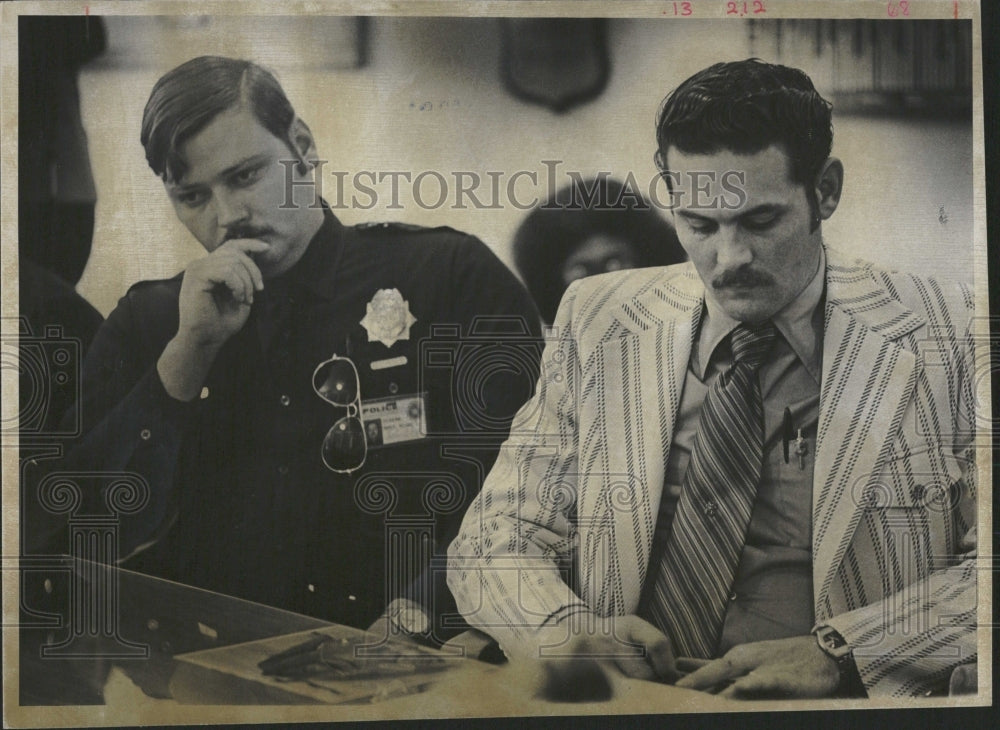 1974 police michael marker donald hathaway - Historic Images