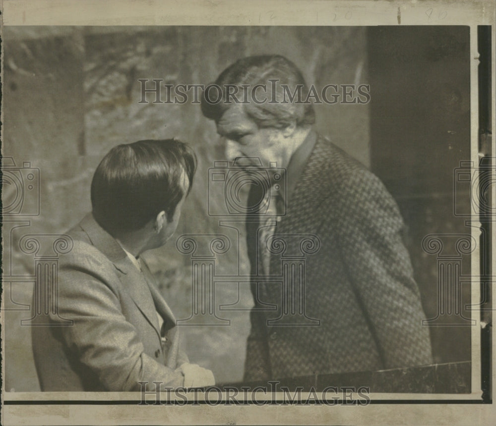 1972 Senator Gale McGee Ricardo Alarcon - Historic Images