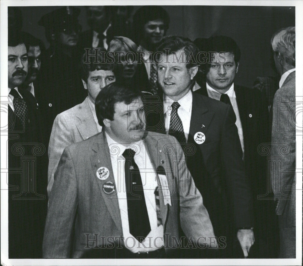 1979 Edward Kennedy Senator Colorado Visit - Historic Images