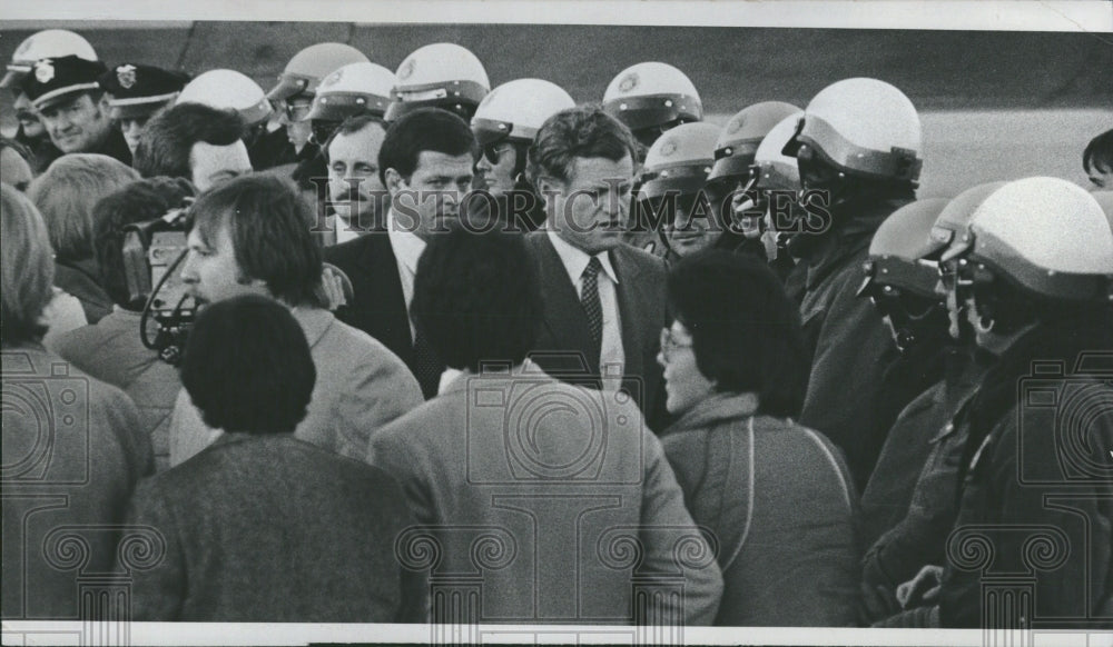 1979 Edward Kennedy Denver Airport Mine - Historic Images