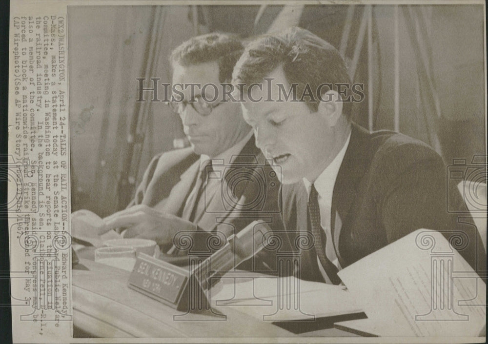 1967 Edward M.Kennedy Senator Politician - Historic Images