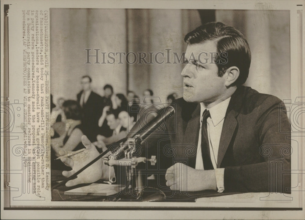 1969 senator edward kennedy massachusetts - Historic Images