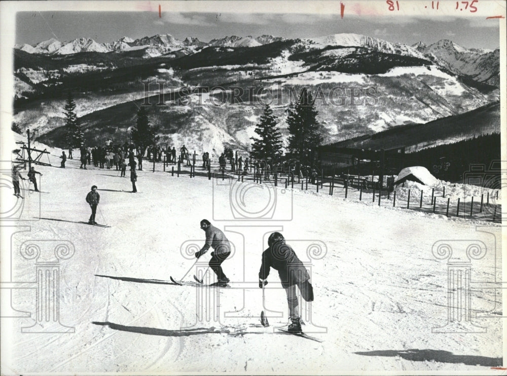 1974 Edward Kennedy Jr Instructor Skiiing - Historic Images