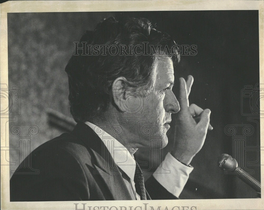 1980 Edward M Kennedy United States Senator - Historic Images