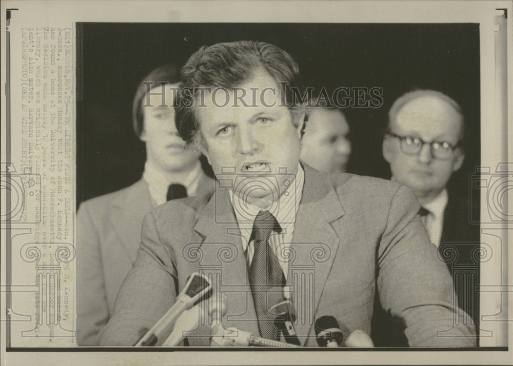 1975 Edward Kennedy United States Senator - Historic Images