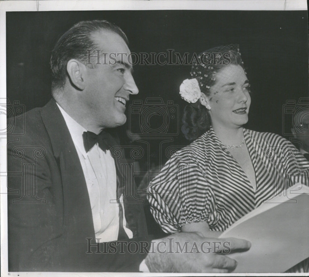 1953 Senator Joseph McCarthy  Kerr Wedding - Historic Images