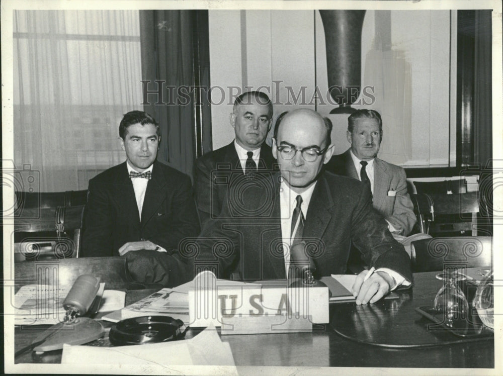 1955 Robert McCollum Henry Grovsky Senator - Historic Images