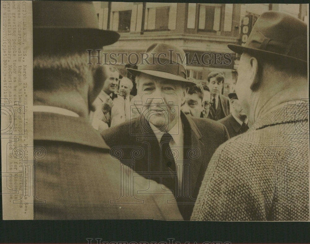 1958 Minnesota Eugene McCarthy Senator - Historic Images