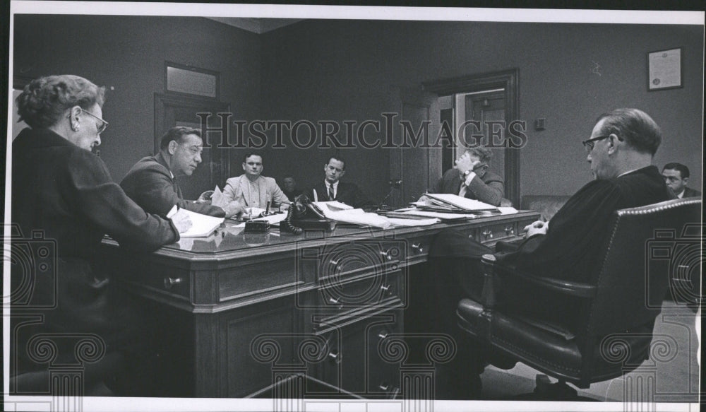 1961 Police Stanley McClure Robbery Charge - Historic Images