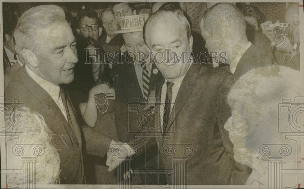 1968 Senator Eugene McCarthy Vice Humphrey - Historic Images