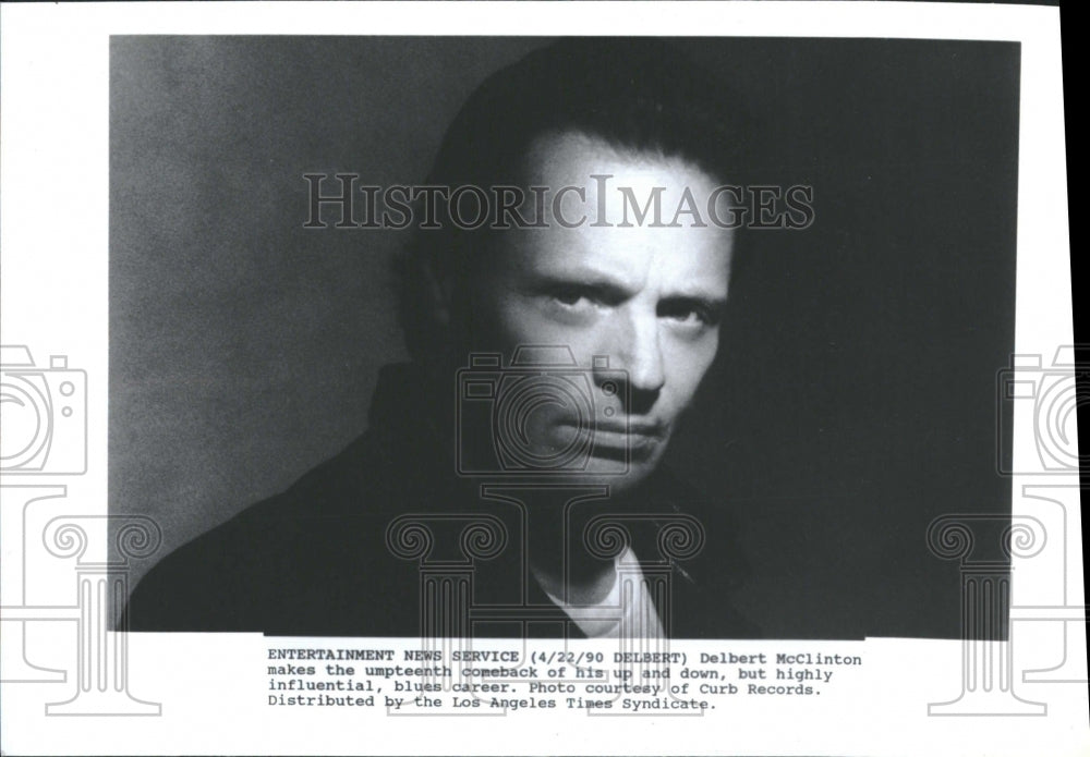 1990 Delbert McClinton - Historic Images