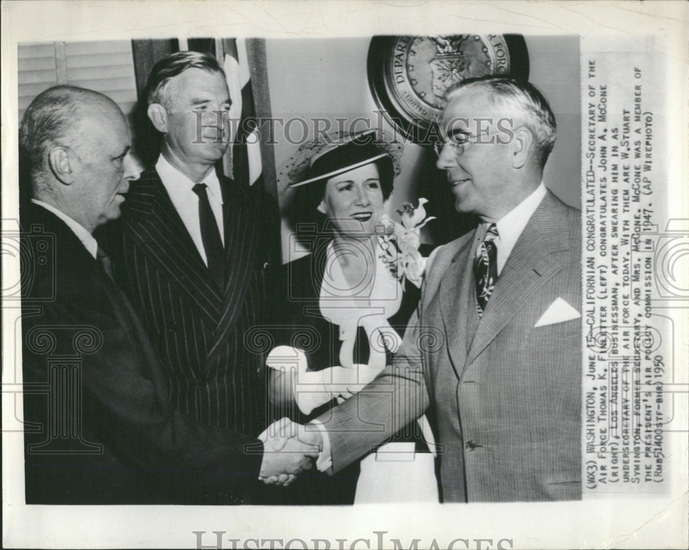 1947 Thomas K. Kinlette John A. McCone - Historic Images