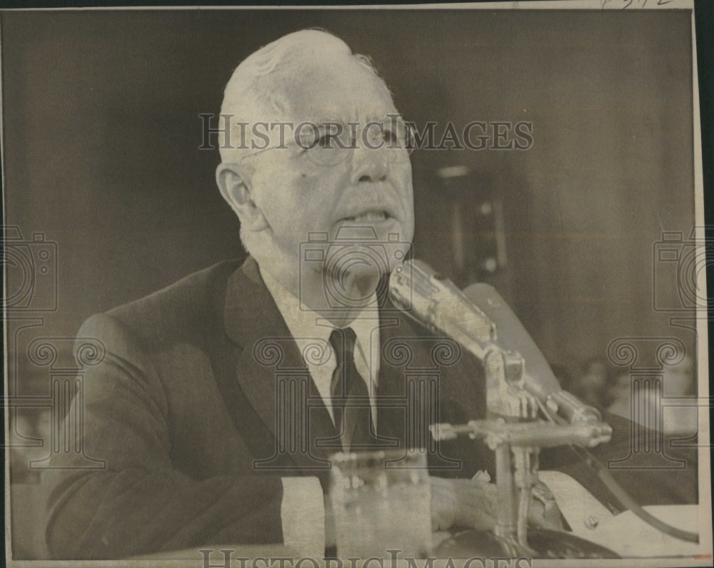 1967 John A McCone, former CIA director - Historic Images