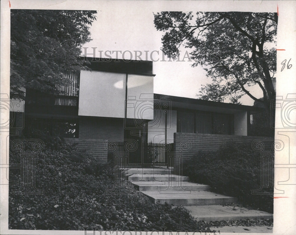 1968 Richard L Crowther,Architect&#39;s Home - Historic Images