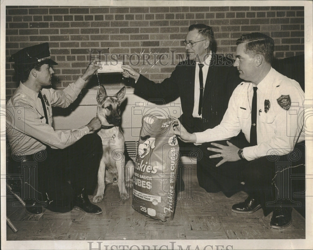 1964 Officer Ted Field And K9 Partner Held - Historic Images