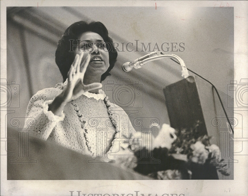 1972 Yvonne Brathwaite,Cal Legislator - Historic Images