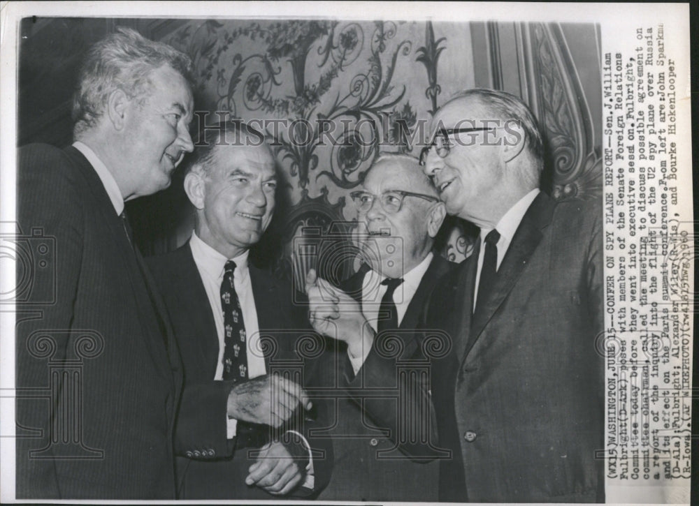 1960 Senator J. William Fulbright - Historic Images