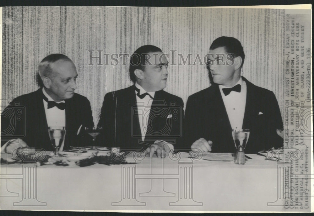 1936 J. Edgar Hoover FBI Crime Boys Club - Historic Images