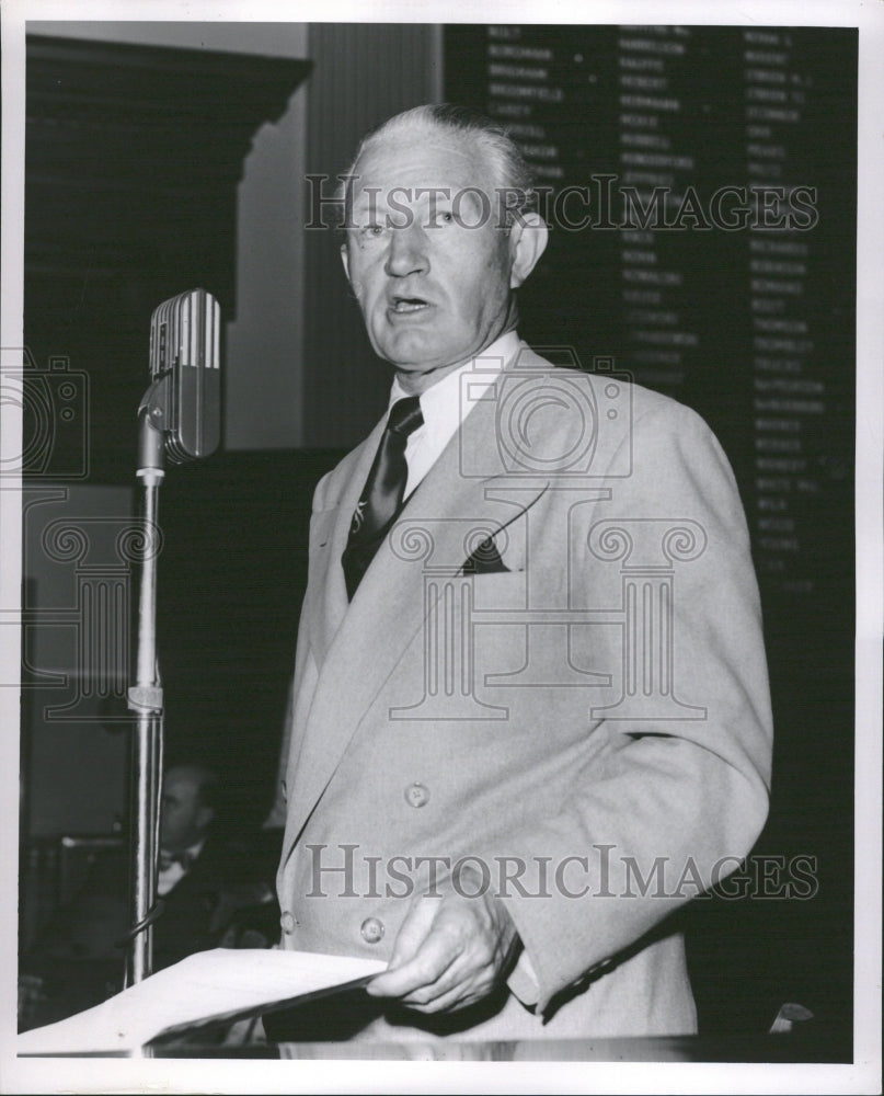 1951 Michigan Governor Kim Sigler - Historic Images