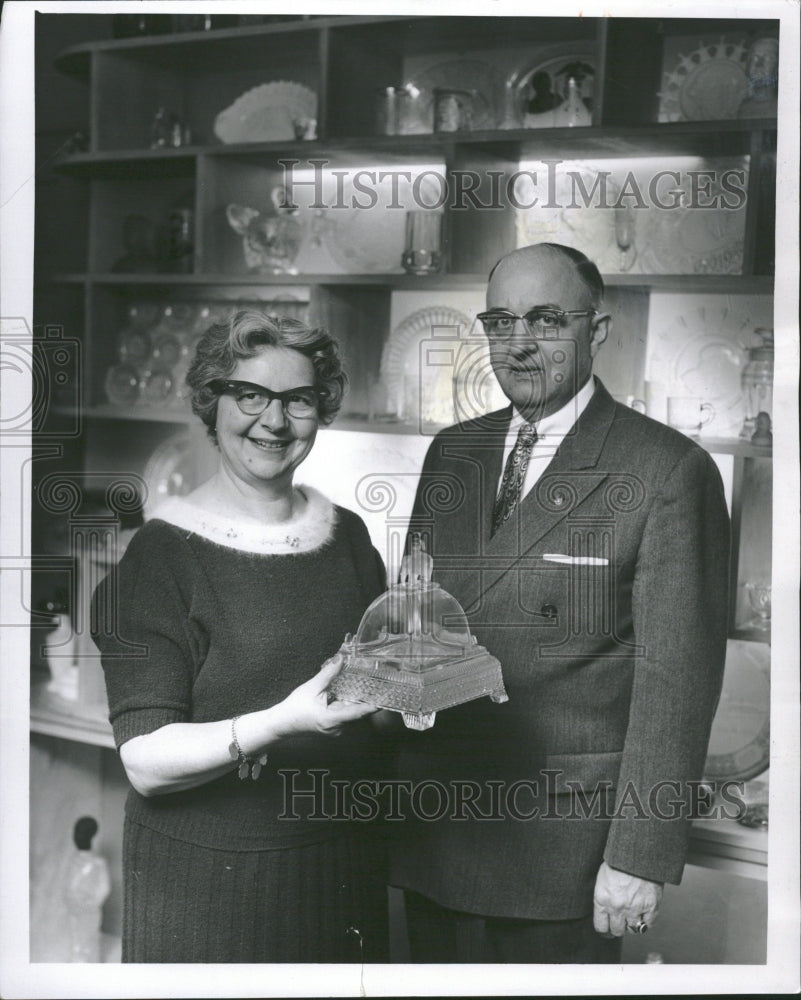 1959 Judge Arthus M Smith wife Barbera - Historic Images