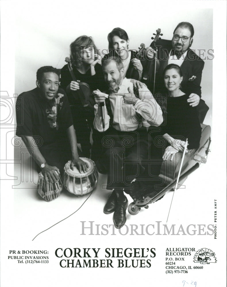 1995 Corky Siegel Musician Singer Composer - Historic Images