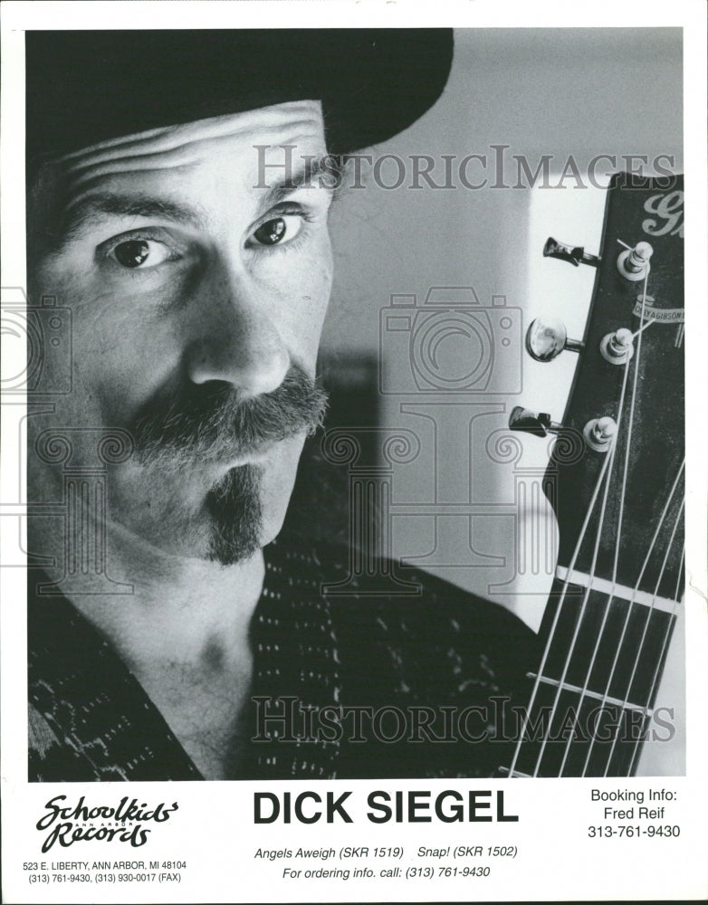 1995 Dick Siegel guitarist Michigan - Historic Images