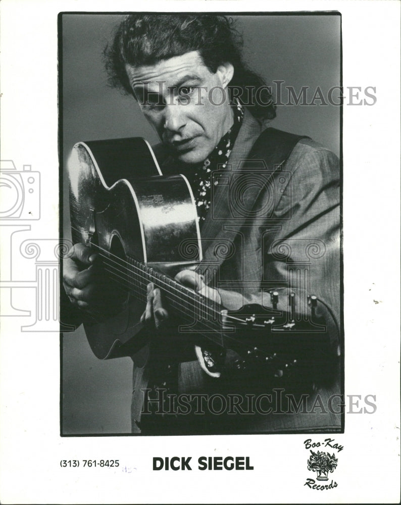 1992 Dick Siegel Guitarist United States - Historic Images