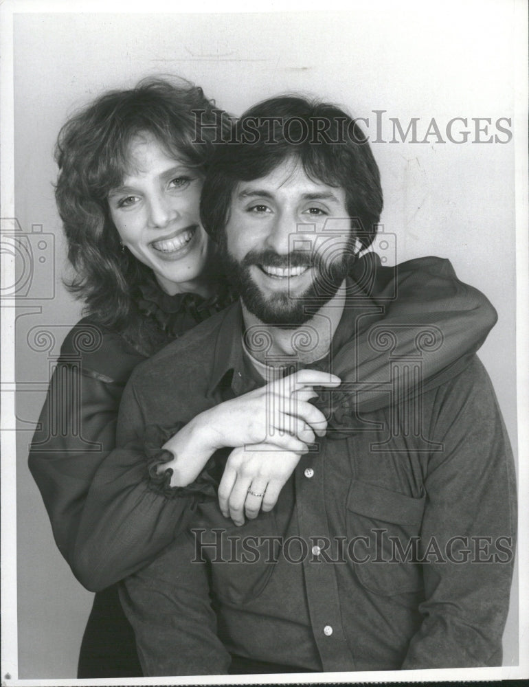 1982 Ron Silver Actor Cindy Weintraub Baker - Historic Images