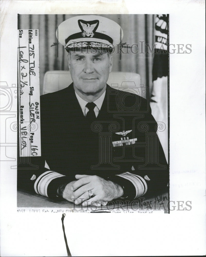 1974  Coast General Officer, Owen Siler - Historic Images