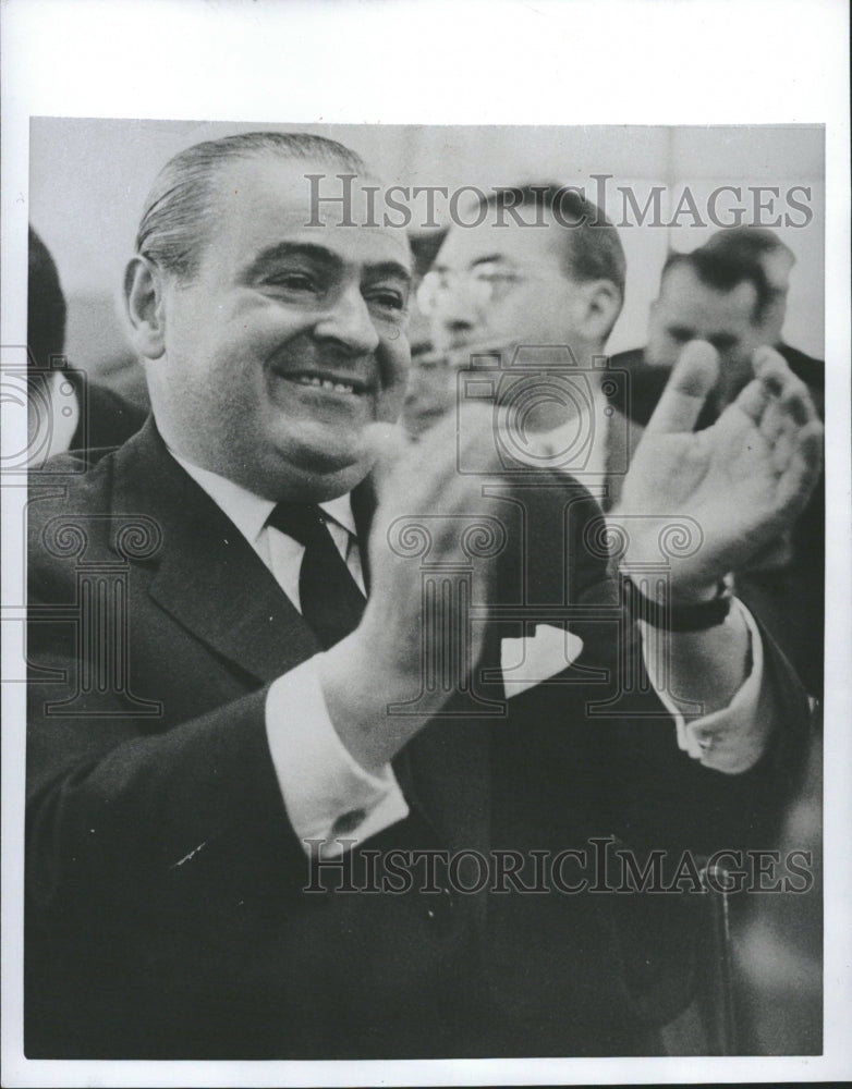 1956 Leonard Silberstein Financier Profie - Historic Images