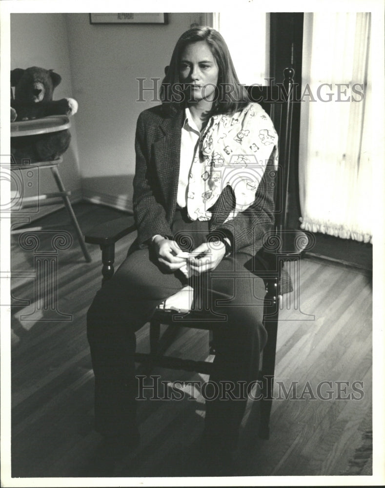 1994 Cybill Shepherd Plays Baby Brokers - Historic Images