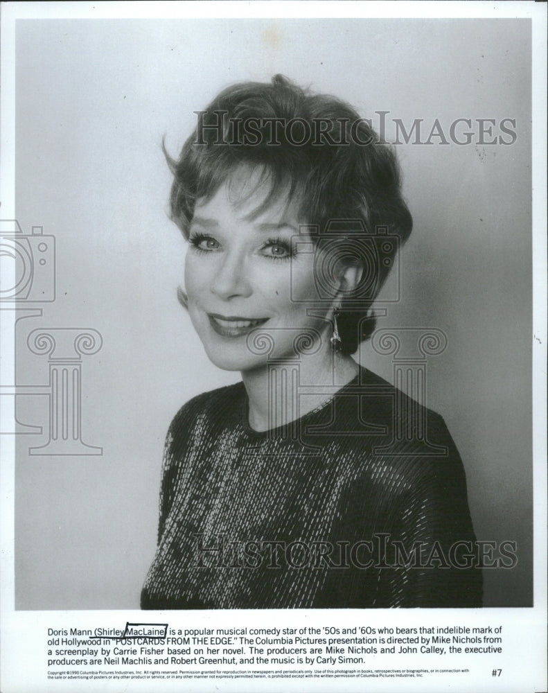 1998 Shirley Maclaine, American Actress. - Historic Images