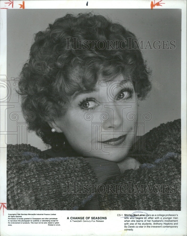 1984 Shirley MacLaine American film dancer - Historic Images