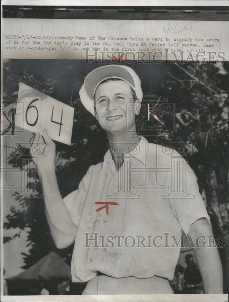 1953 Fred Haas American Professional golfer - Historic Images