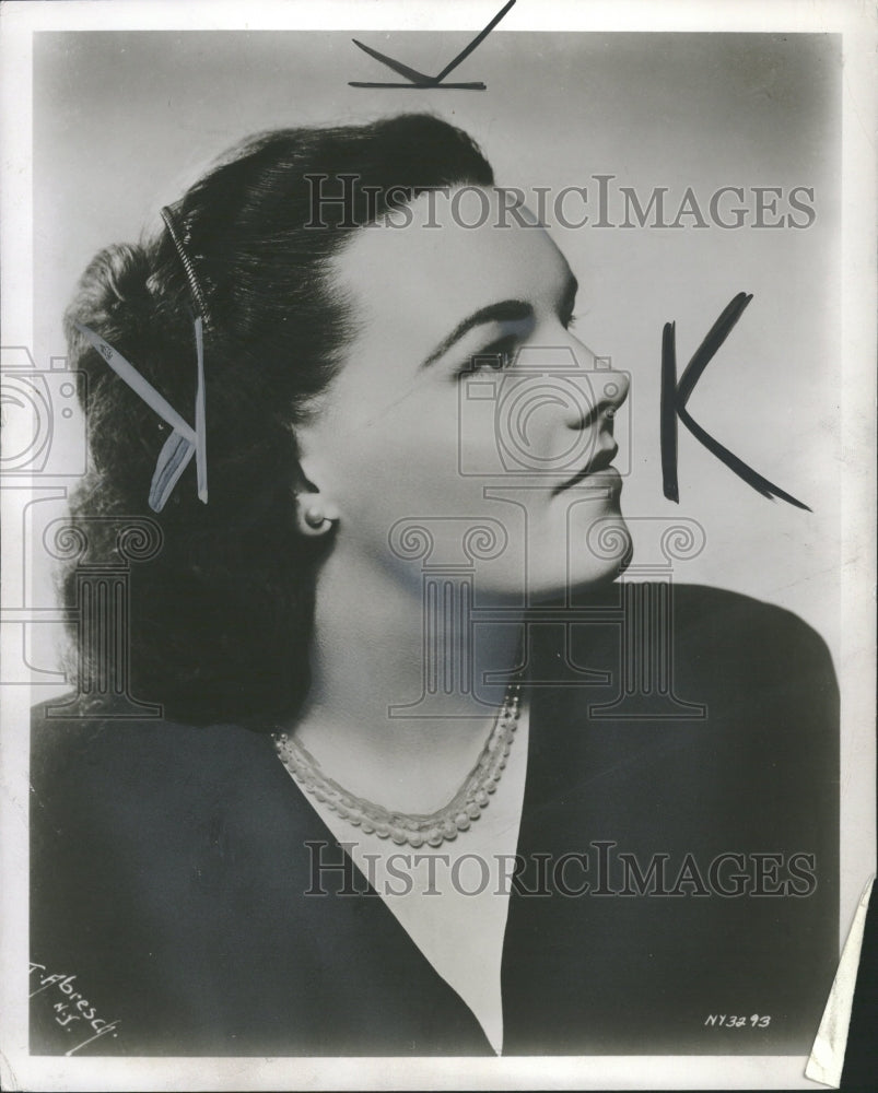 1951 Eileen Farrell American Opera Singer - Historic Images