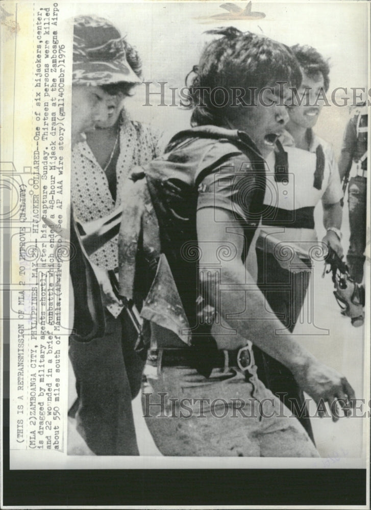 1976 Hijackers Zamboanga City Philippines - Historic Images