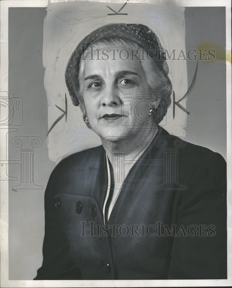 1952 Montgomery Detroit School Principal - Historic Images