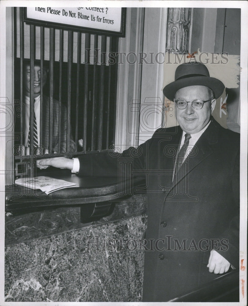 1958 Mayor Louis C. Miriani Detroit - Historic Images