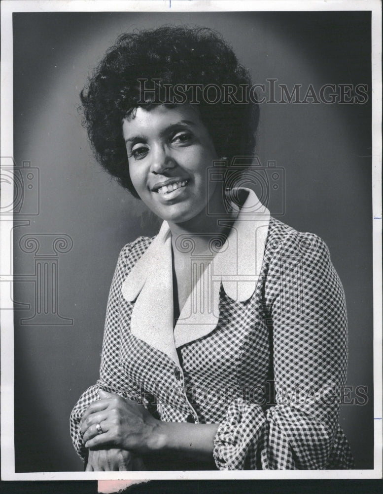 1972 Ursula Walker American Singer - Historic Images