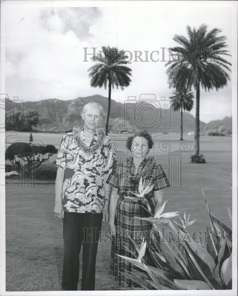 1951 Fred B. Eberhardt and wife - Historic Images