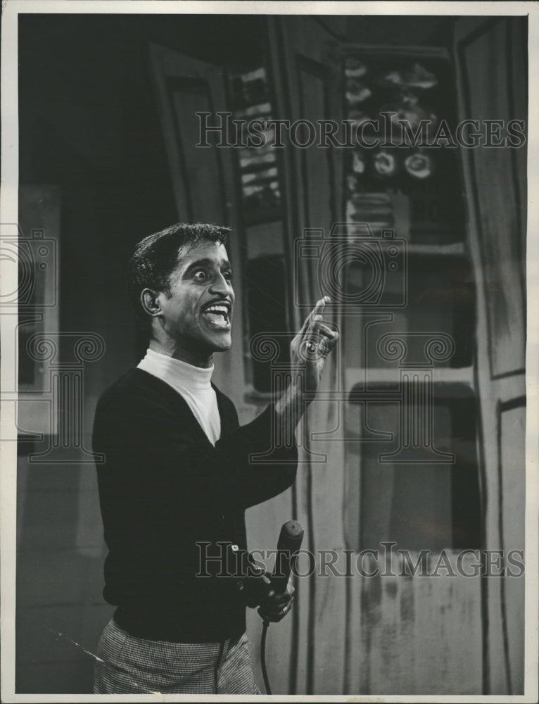 1963 Sammy Davis Junior Guest Danny Thomas - Historic Images