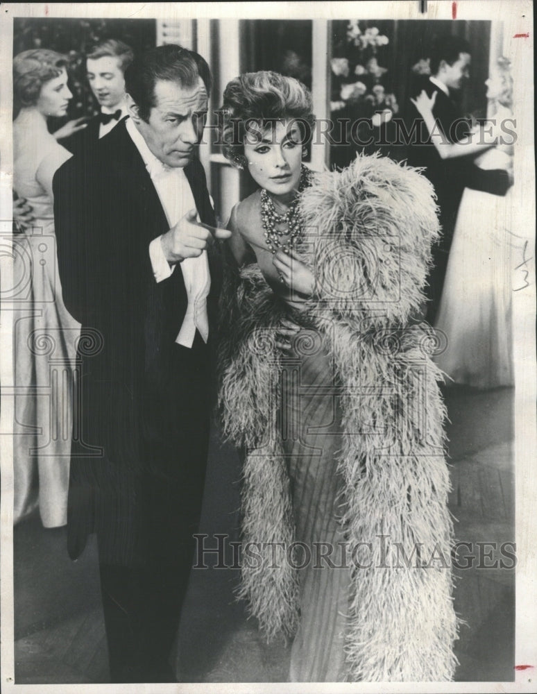 1958 Rex Harrison Kay Kendall Movie - Historic Images