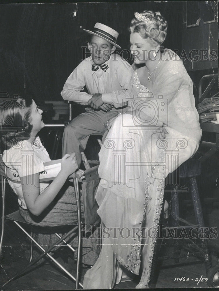 1950 Bing Crosby Nancy Olsen Dorothy Kirsto - Historic Images