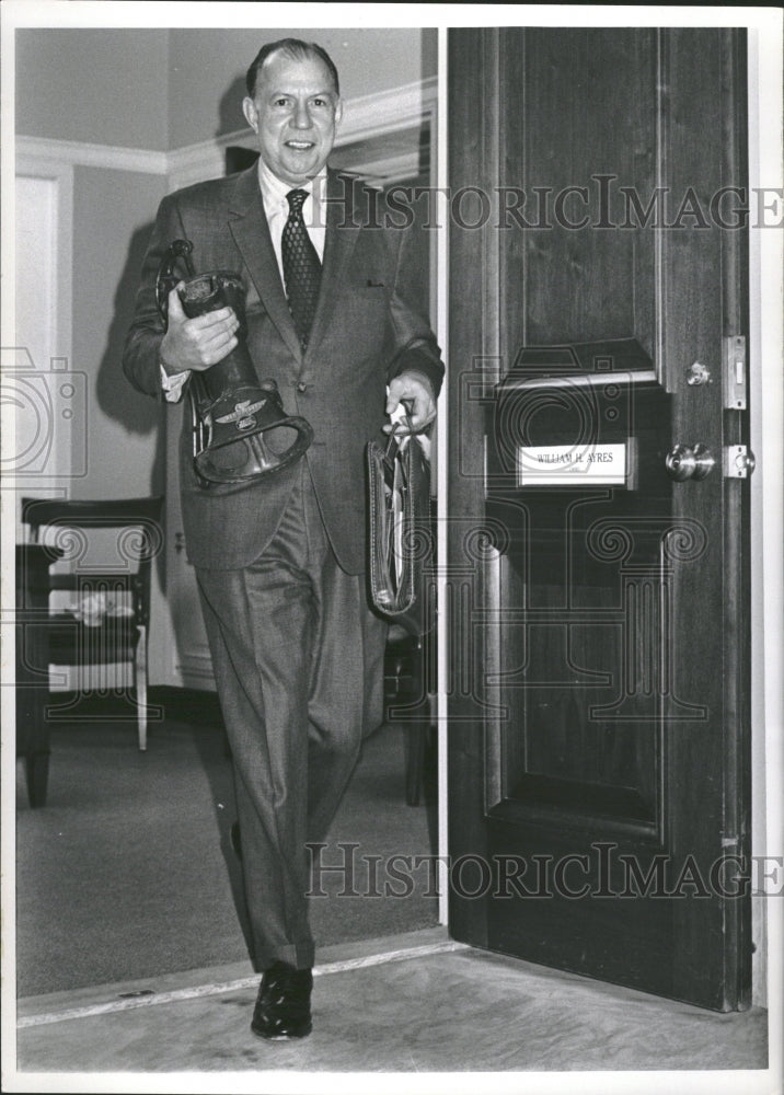 1971 Ohio Republican Senator William Ayres - Historic Images