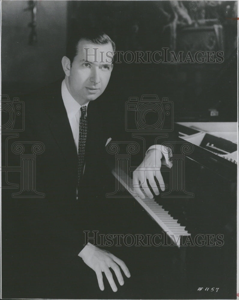 1962 brilliant pianist Grant Johanneson - Historic Images