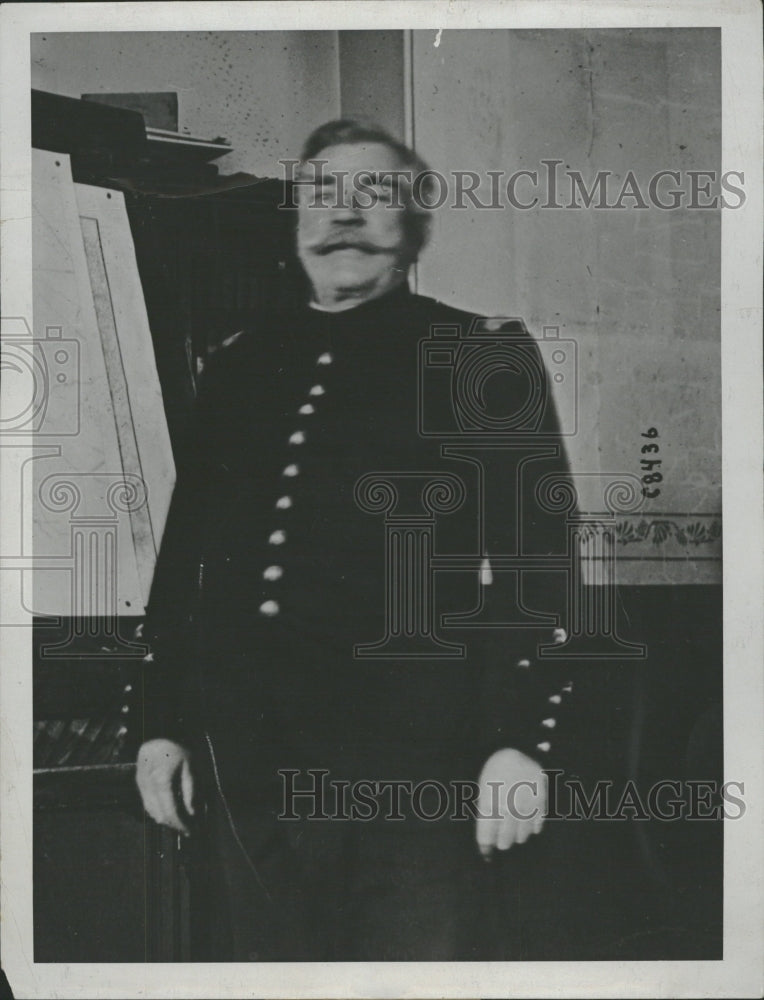 1915 Caption War Sercice  General Joffre - Historic Images