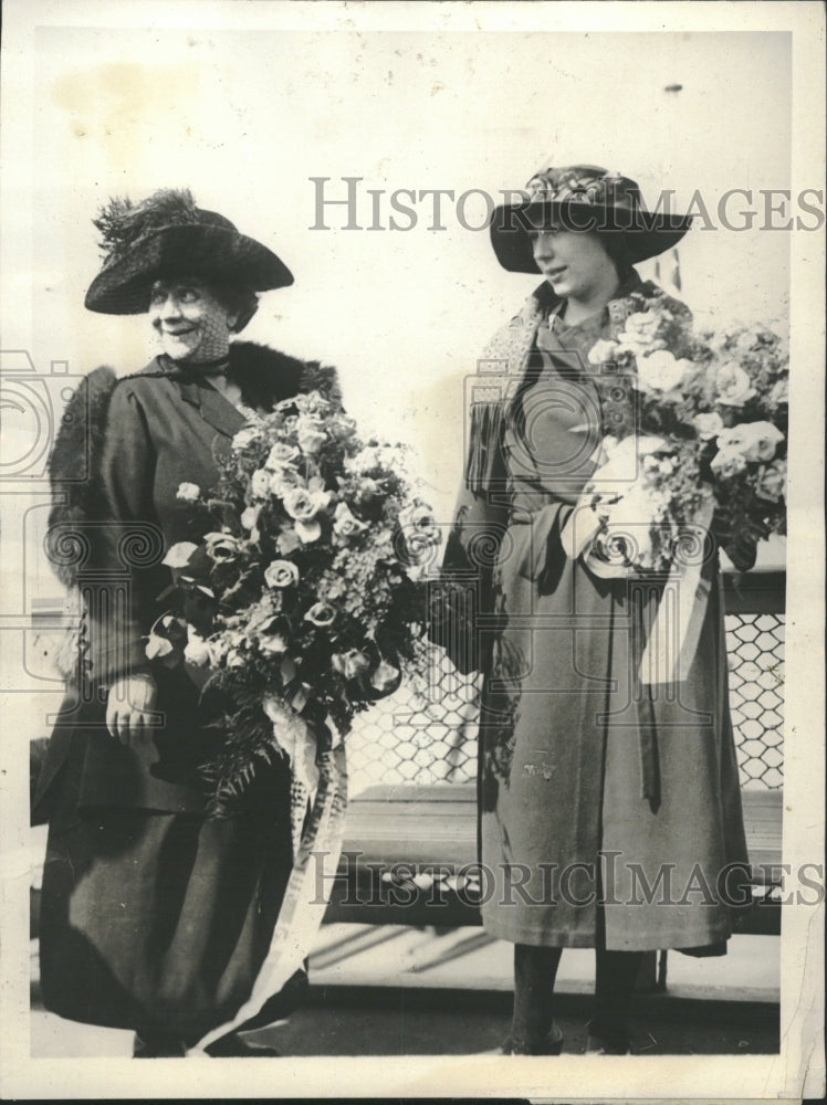 Marshal Joffre Wife Daughter Funeral - Historic Images