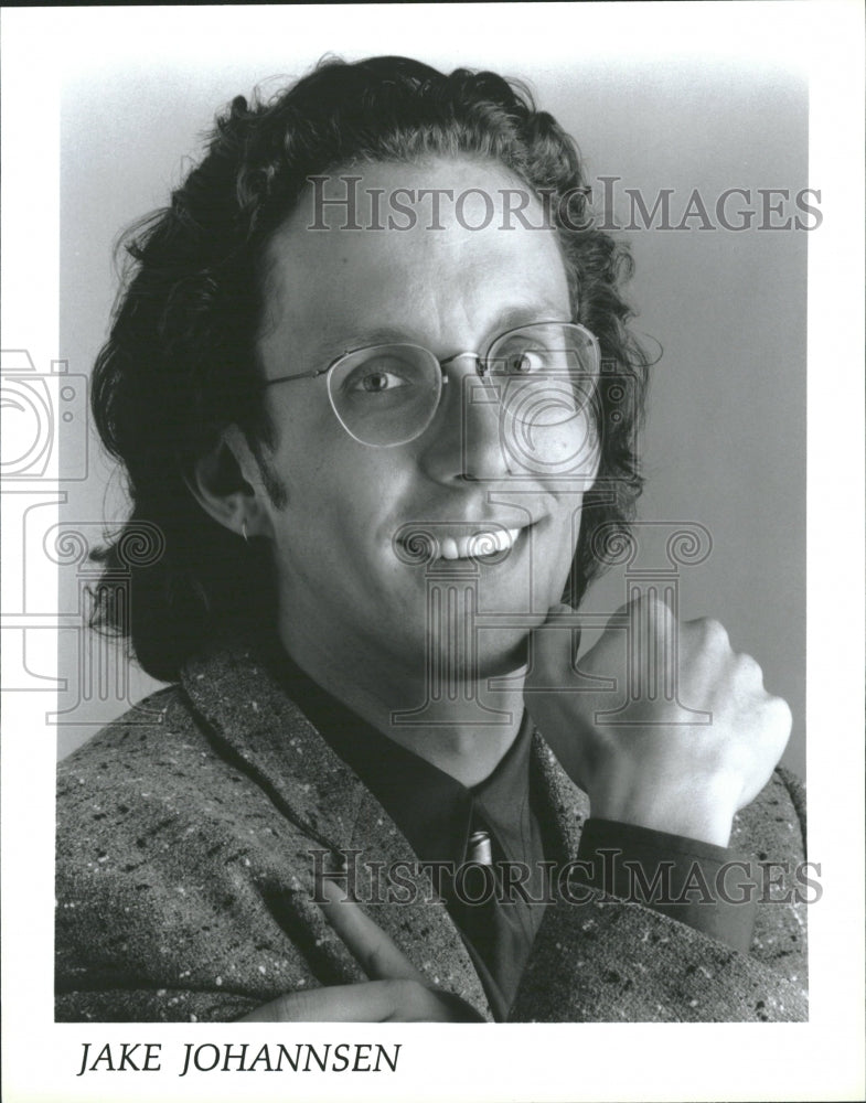 1993 Jake Johannsen American Comedian Iowa - Historic Images