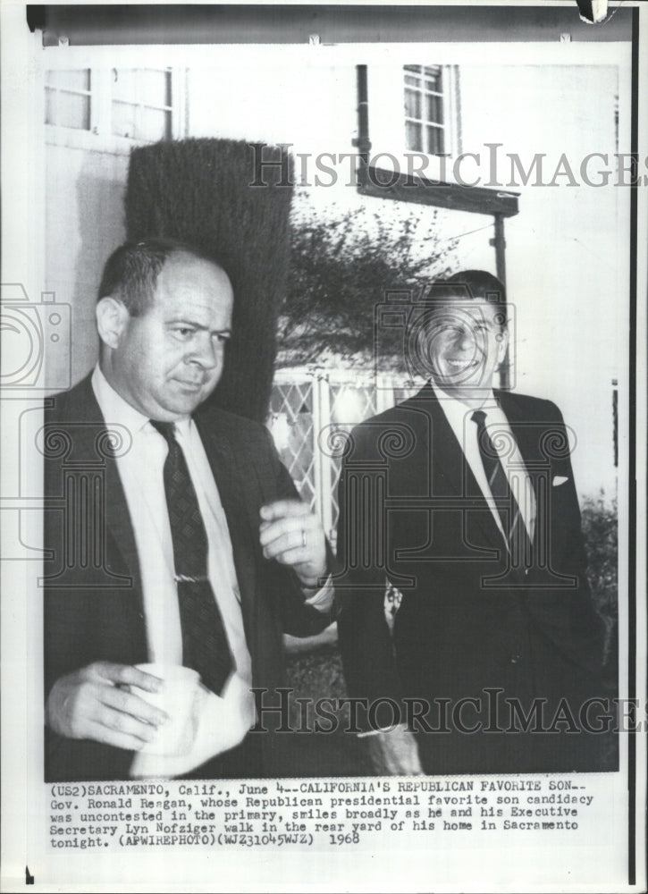 1968 California Republican Favorite son - Historic Images