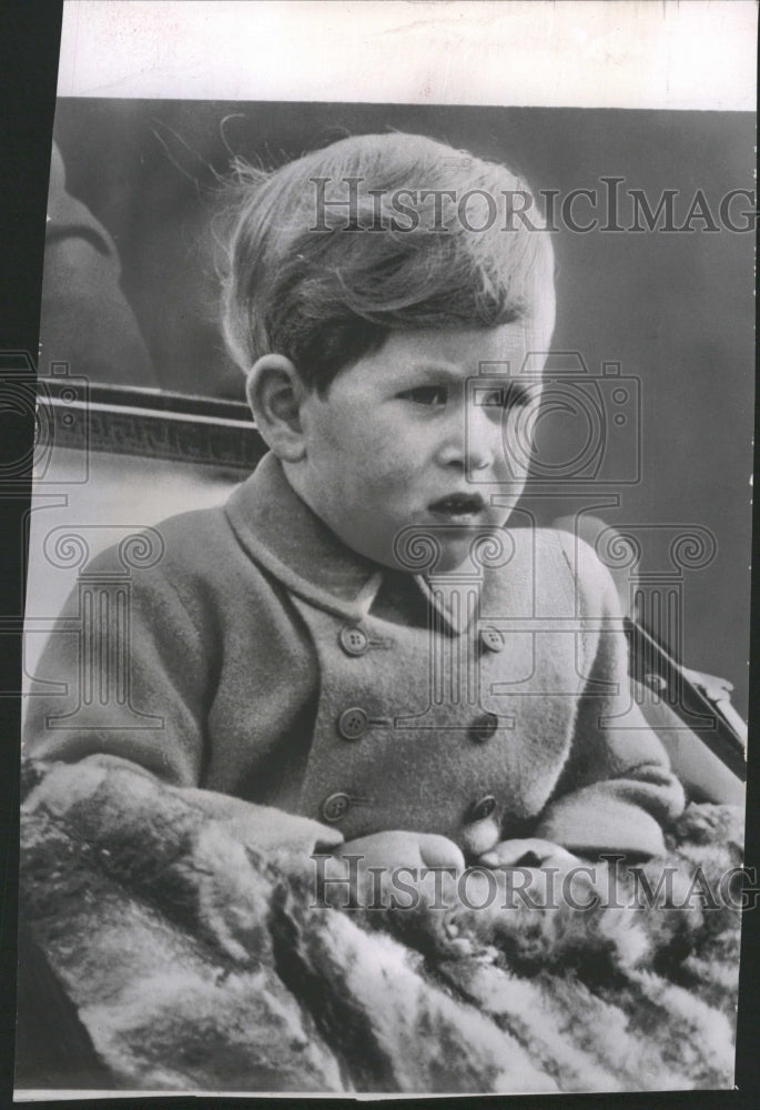 1952 Prince Charles Rule England Profile - Historic Images